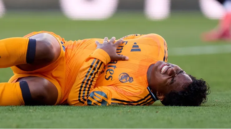 Endrick está lesionado. Foto: Angel Martinez/Getty Images