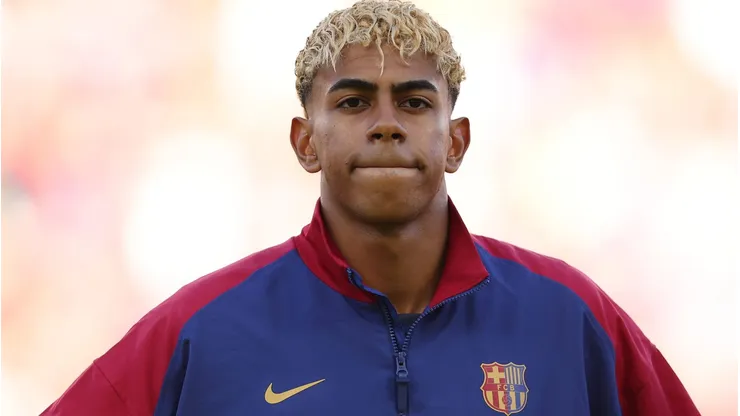 Lamine Yamal, jogador do Barcelona (Photo by Florencia Tan Jun/Getty Images)