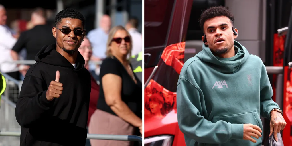 Rashford e Luis Díaz, alvos do Barcelona