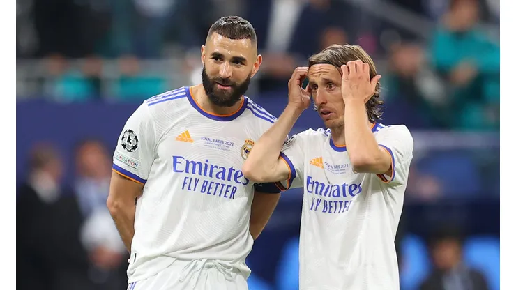 Sergio Ramos faz convite e Benzema e Modric podem disputar o Super Mundial pelo Monterrey. (Photo by Catherine Ivill/Getty Images)