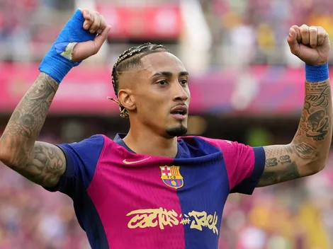 Hansi Flick pode mudar posição de Raphinha caso contrate Luis Díaz