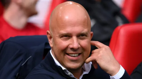 Arne Slot, treinador do Liverpool (Photo by Justin Setterfield/Getty Images)