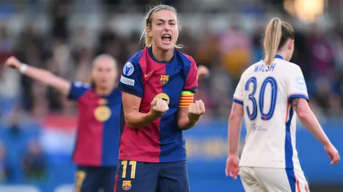 Alexia Putellas em jogo do Barcelona. Foto: David Ramos