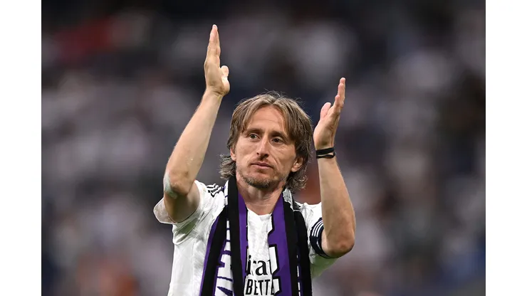 Modric se despede do Real Madrid com lágrimas