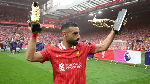 O egípcio busca consolidar-se ainda mais entre os maiores artilheiros da história da liga, alcançar recordes de gols e assistências e reforçar seu legado como um dos jogadores mais completos e decisivos do futebol moderno. (Foto: Getty Images)