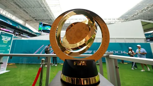 Taça da Copa do Mundo de Clubes da Fifa 2025. Foto: Hector Vivas/Getty Images