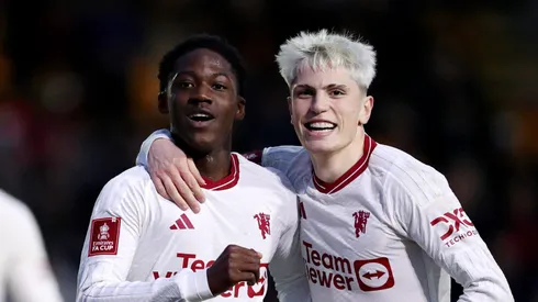 Garnacho, do United, recebe luz verde para vestir a camisa da Juventus.