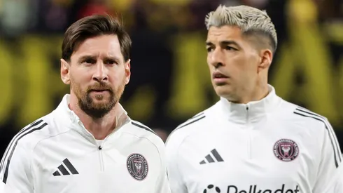 Messi e Luís Suárez (Photo by Ethan Miller/Getty Images)