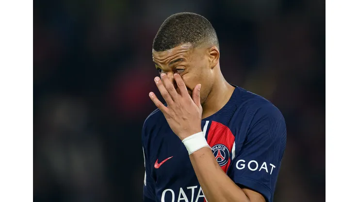 Mbappé quando atuava pelo PSG