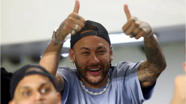 Neymar, jogador do Santos. Foto: Mauricio De Souza/AGIF