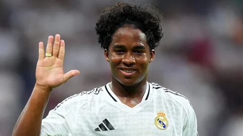 Endrick, atacante do Real Madrid (Photo by Angel Martinez/Getty Images)
