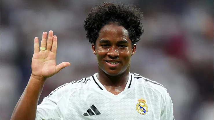 Endrick, atacante do Real Madrid (Photo by Angel Martinez/Getty Images)