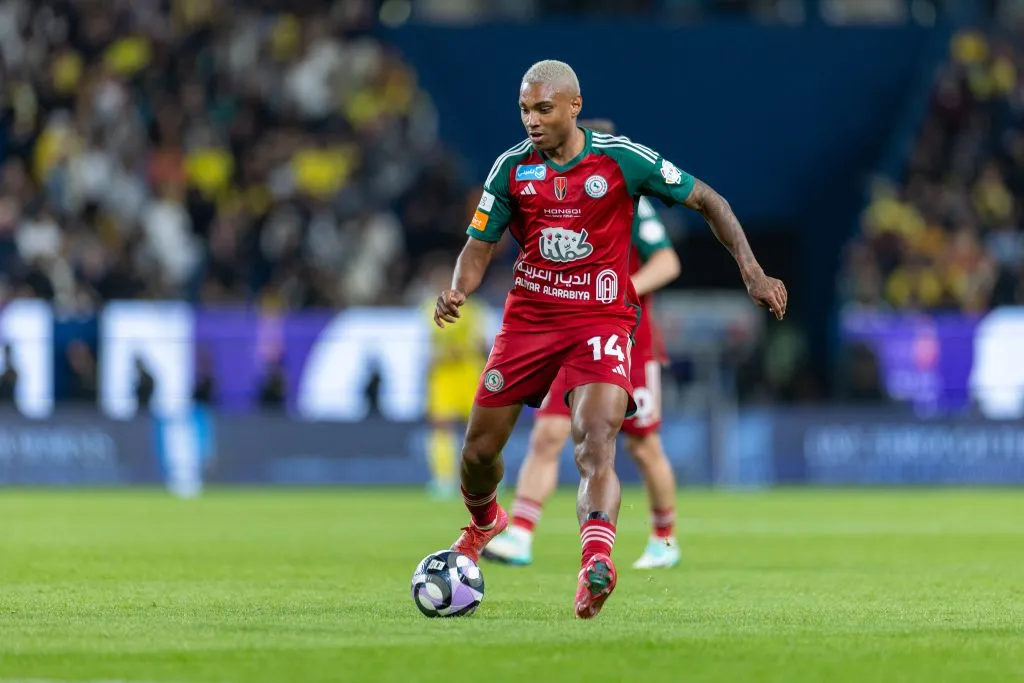 Vitinho em ação na Arábia Saudita. (Photo by Abdullah Ahmed/Getty Images)