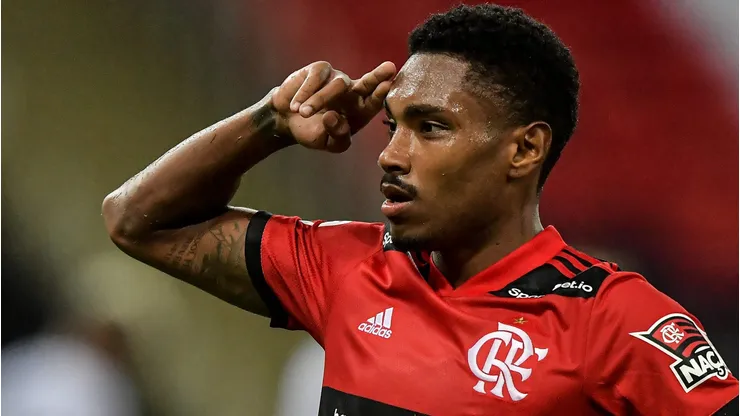 Vitinho, quando atuava pelo Flamengo. Foto: Thiago Ribeiro/AGIF