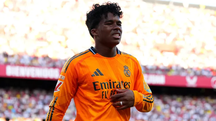 Atacante Endrick, camisa 16 do Real Madrid