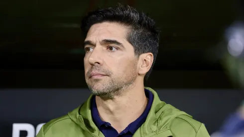 Abel Ferreira durante partida do Palmeiras na Libertadores