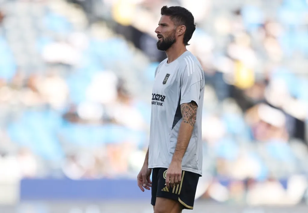 Giroud em ação pelo Los Angeles. (Photo by Luiza Moraes/Getty Images)