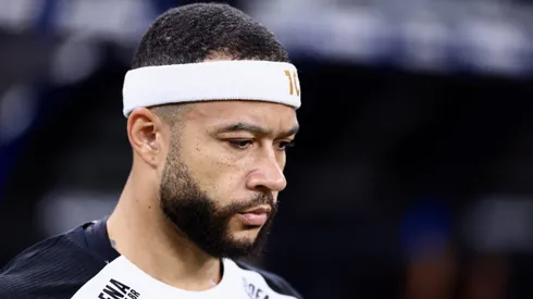 Memphis Depay, jogador do Corinthians. Foto: Marcello Zambrana/AGIF