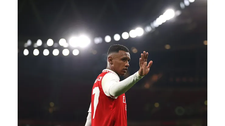 O Cruzeiro está próximo de concluir a aquisição definitiva do atacante Marquinhos, emprestado pelo Arsenal até o final deste ano. (Foto de Ryan Pierse/Getty Images)