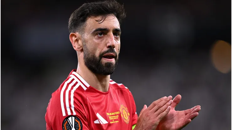 Bruno Fernandes, meia-ofensivo do Manchester United (Photo by Justin Setterfield/Getty Images)