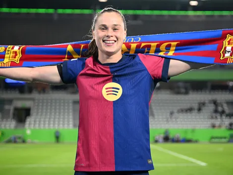 Ewa Pajor é a artilheira do Barcelona na temporada 2024/25