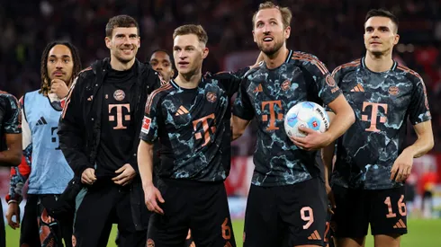 Jogadores do Bayern de Munique reunidos. Foto: Alex Grimm