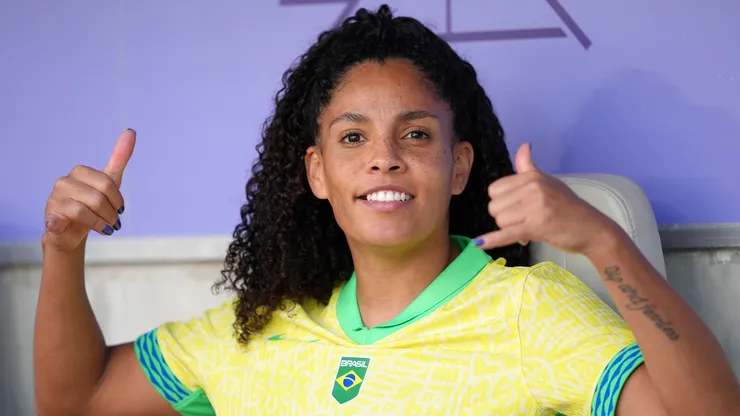 Veja tudo sobre a carreira de Yasmim, lateral da Seleção Brasileira Feminina (Photo by Juan Manuel Serrano Arce/Getty Images)