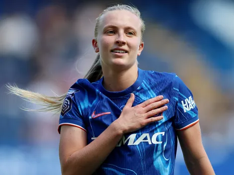 Aggie Beever-Jones, atacante do Chelsea é a artilheira da equipe na temporada 2024/25