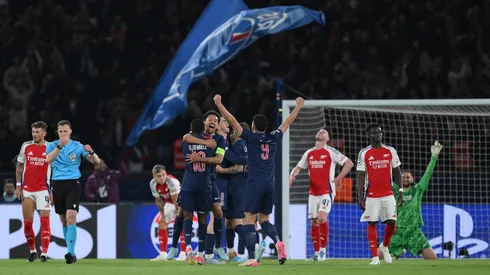 PSG comemora vaga na final da Champions League contra o Liverpool