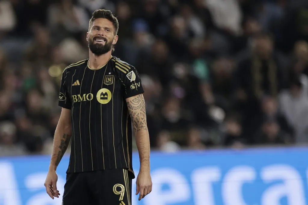 Giroud em ação com o Los Angeles FC (Photo by Harry How/Getty Images)