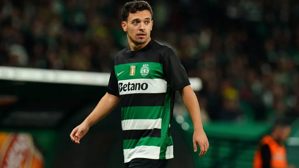 Pedro Gonçalves em jogo Sporting. Foto: Gualter Fatia/Getty Images