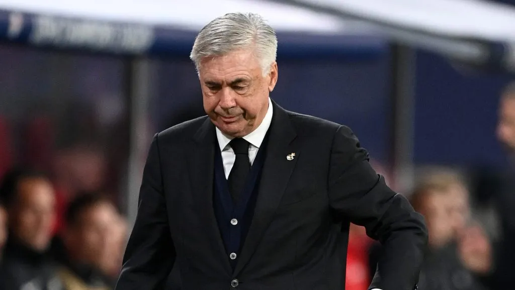 Ancelotti nos tempos de Real Madrid
