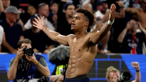 Désiré Doué marca dois gols na final da Champions League