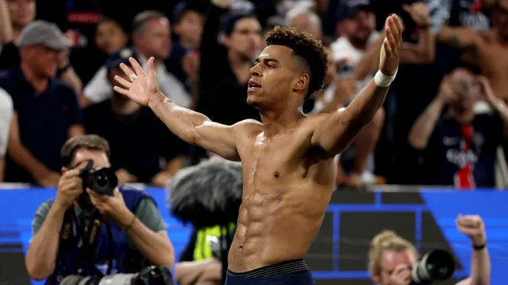 Désiré Doué marca dois gols na final da Champions League