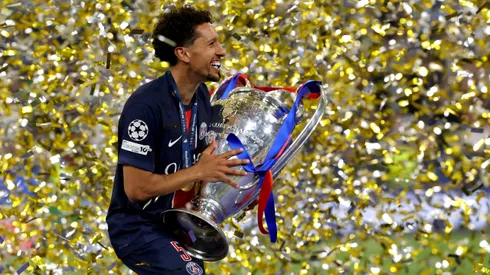 Um dos jogadores mais identificados com o PSG nos últimos anos, Marquinhos pode estar perto de iniciar um novo capítulo no futebol europeu. Foto: Carl Recine/Getty Imagens