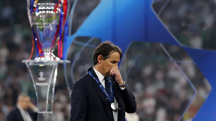 Simone Inzaghi é vice-campeão da Champions League