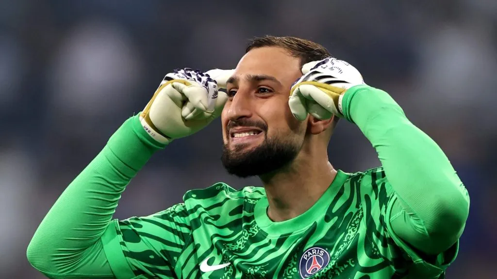 Donnarumma, goleiro do PSG. (Photo by Lars Baron/Getty Images)