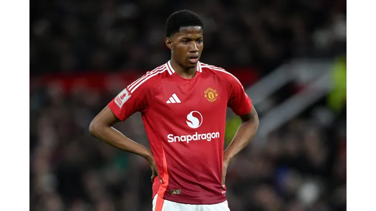 Joia de 17 anos do United pode ficar em segundo plano. Foto: Justin Setterfield/Getty Images