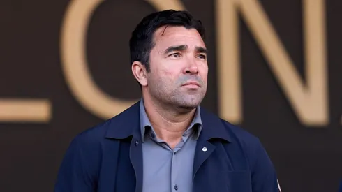 Deco, diretor do Barcelona. (Photo by Alex Caparros/Getty Images)