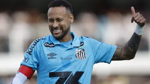 Neymar em ação pelo Santos