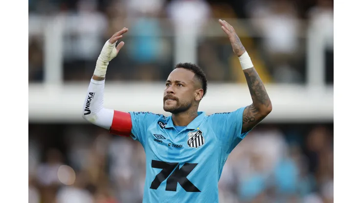 Neymar é o camisa 10 do Santos