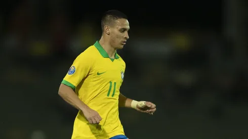 Antony pode continuar na Espanha. Foto: Lucas Figueiredo/CBF