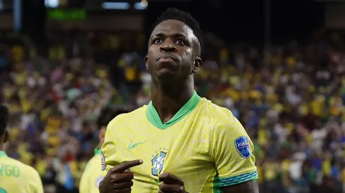 Ancelotti promete Vini Jr na Seleção Brasileira como no Real Madrid.