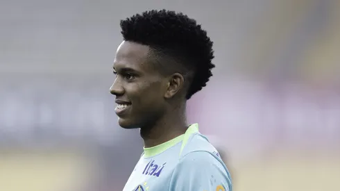 Estêvão será titular no jogo do Brasil hoje. Foto: Rafael Ribeiro/CBF