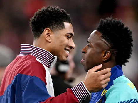 Vinicius Jr e Bellingham não se dão bem dentro de campo