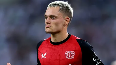 Florian Wirtz, do Bayer Leverkusen. (Photo by Lars Baron/Getty Images)