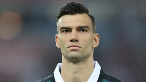 Santos tenta troca de jogadores com o Vasco envolvendo o goleiro Léo Jardim. (Photo by Lucas Figueiredo/Getty Images)