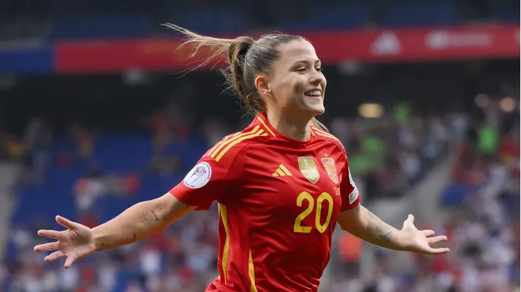 Claudia Pina pela Seleção Espanhola (Photo by David Ramos/Getty Images)