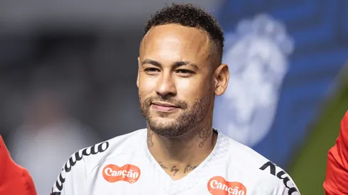 Neymar, jogador do Santos. Foto: Abner Dourado/AGIF