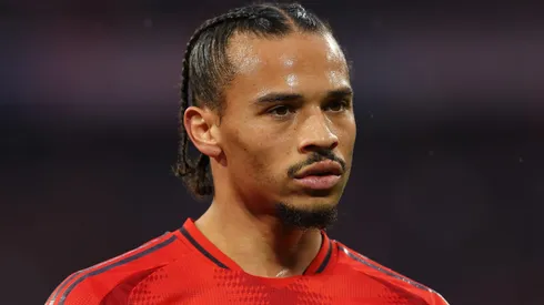 Leroy Sané com a camisa do Bayern de Munique. Foto: Alexander Hassenstein/Getty Images